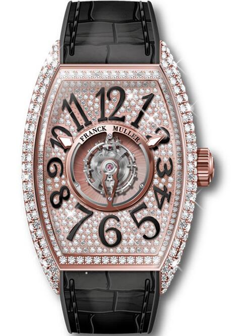 Best FRANCK MULLER Grand Central Tourbillon CX 36 T CTR D CD 5N 5N Replica Watch